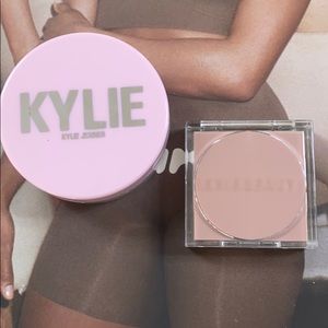KYLIE powder and KKW Beauty brightening